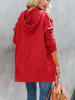 Milan Kiss Hoodie in Rot