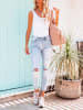 Milan Kiss Top in Weiß