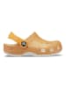 Crocs Chodaki "Classic Glitter" w kolorze pomarańczowym