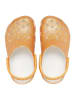 Crocs Chodaki "Classic Glitter" w kolorze pomarańczowym