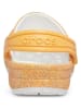 Crocs Chodaki "Classic Glitter" w kolorze pomarańczowym