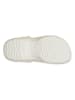 Crocs Chodaki "Classic Platform Glitter" w kolorze kremowym