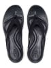 Crocs Zehentrenner "Capri V Sporty" in Schwarz