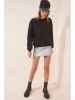 Happiness Istanbul Bluza w kolorze czarnym