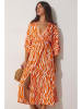 Happiness Istanbul Jurk oranje
