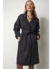 Happiness Istanbul Trenchcoat zwart