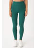 Happiness Istanbul Legginsy w kolorze ciemnozielonym