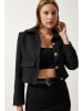 Happiness Istanbul Cardigan in Schwarz