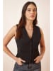 Happiness Istanbul Gilet zwart