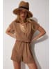 Happiness Istanbul Jumpsuit in Helbraun