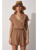 Happiness Istanbul Jumpsuit in Helbraun
