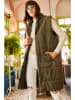 Olalook Doorgestikte bodywarmer kaki
