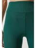 Happiness Istanbul Legginsy w kolorze ciemnozielonym