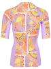 O'Neill Badeshirt "Anglet" in Lila/ Bunt