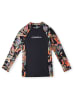 O'Neill Badeshirt "Printed" in Schwarz/ Bunt