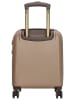 Charm Hardcase-Trolley "Capetown" in Hellbraun - (B)34 x (H)45 x (T)20 cm