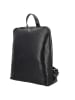 HIDE & STITCHES Leren rugzak zwart - (B)27 x (H)29 x (D)9 cm