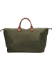 Charm Reisetasche "Buckingham" in Khaki - (B)65 x (H)36 x (T)20 cm
