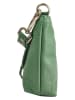 Florence Bags Leder-Schultertasche "Embros" in Grün - (B)23 x (H)15 x (T)6 cm