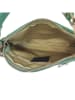 Florence Bags Leder-Schultertasche "Embros" in Grün - (B)23 x (H)15 x (T)6 cm