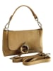 Florence Bags Leren schoudertas "Embros" beige - (B)23 x (H)15 x (D)6 cm