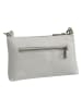 Florence Bags Leder-Schultertasche "Embros" in Weiß - (B)23 x (H)15 x (T)6 cm