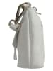 Florence Bags Leder-Schultertasche "Embros" in Weiß - (B)23 x (H)15 x (T)6 cm