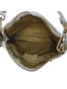Florence Bags Leder-Schultertasche "Embros" in Weiß - (B)23 x (H)15 x (T)6 cm