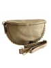 Florence Bags Leder-Brustbeutel "Starly" in Beige - (B)25 x (H)16 x (T)8 cm