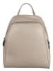 Florence Bags Skórzany plecak "Lacona" w kolorze beżowym - 34 x 28 x 16 cm