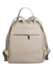 Florence Bags Skórzany plecak "Lacona" w kolorze beżowym - 34 x 28 x 16 cm