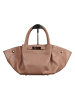 Florence Bags Leren handtas "Enfola" lichtbruin - (B)50 x (H)22 x (D)17 cm