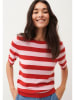More & More Trui lichtroze/rood