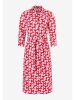 More & More Kleid in Rosa/ Rot