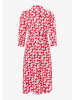 More & More Kleid in Rosa/ Rot
