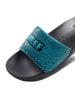 Reef Pantoletten "Reef" in Schwarz/ Türkis
