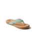 Reef Japonki "Cushion Harmony" w kolorze turkusowym
