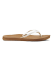 Reef Teenslippers wit/lichtbruin