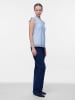 Pieces Blousetop "Olline" lichtblauw