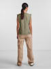 Pieces Blousetop "Olline" olijfgroen
