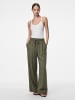 Pieces Broek "Pia" donkergroen