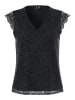 Pieces Blusentop "Olline" in Schwarz