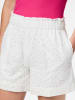 Pieces Shorts "Vilde" in Weiß