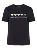 Pieces Shirt "Maria" in Schwarz