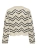 Vila Vest "Autra" crème/zwart