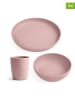 Sebra 3tlg. Geschirr-Set in Rosa