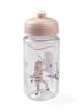Sebra Trinkflasche "Teeny Toes" in Rosa/ Transparent - 500 ml
