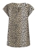 ONLY Bluse in Hellbraun/ Beige/ Schwarz