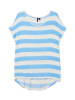 Vero Moda Shirt in Hellblau/ Weiß