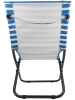 Regatta Klapstoel "Kruza" blauw/wit